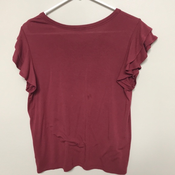 Express Ruffles Shirt Size Medium - Picture 6 of 6